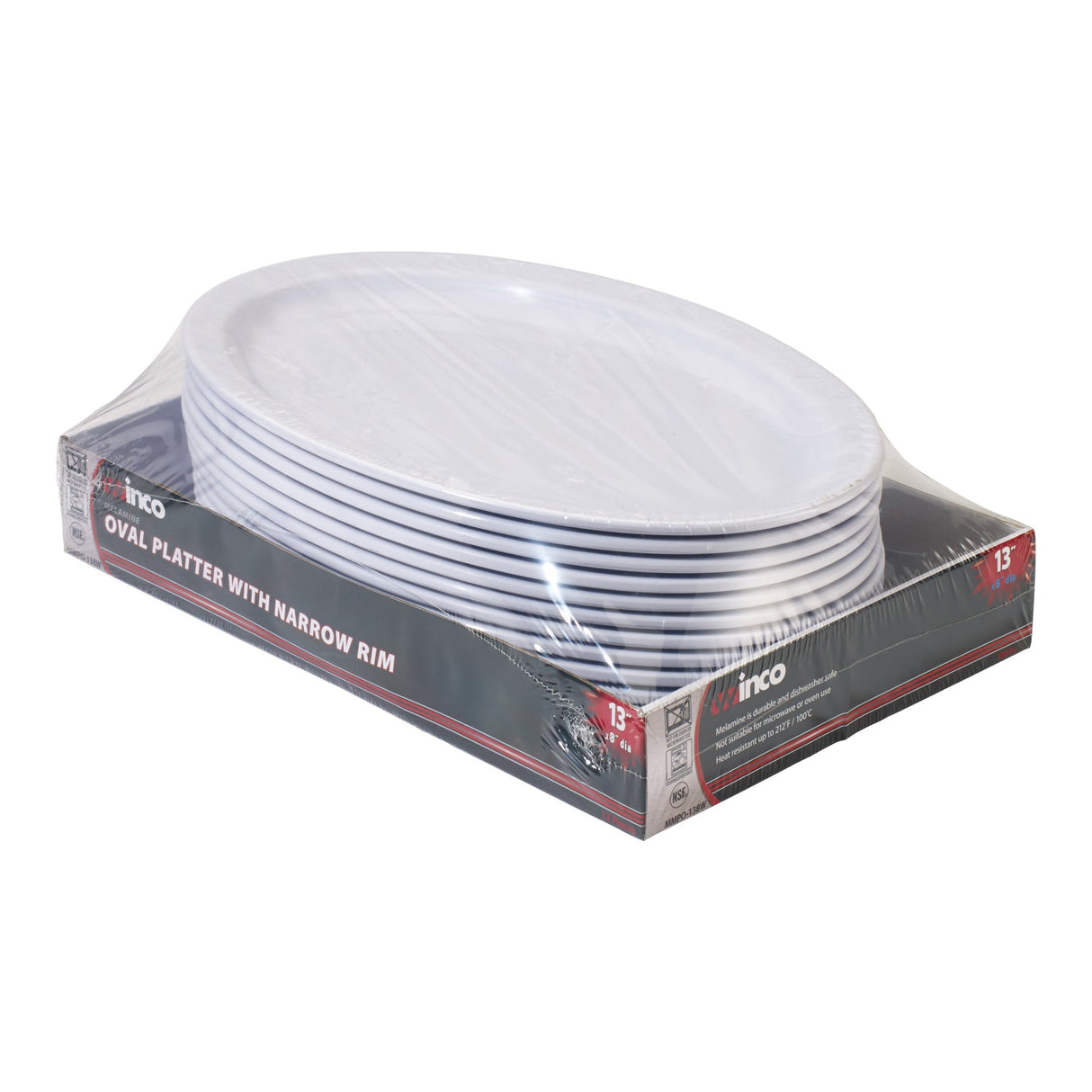 Melamine 13" x 8-1/2" Oval Platter