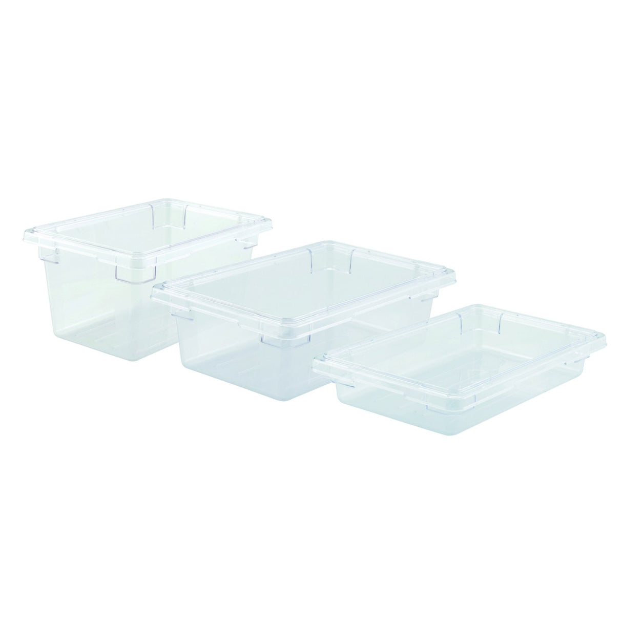 Food Storage Box, Clear Polycarbonate