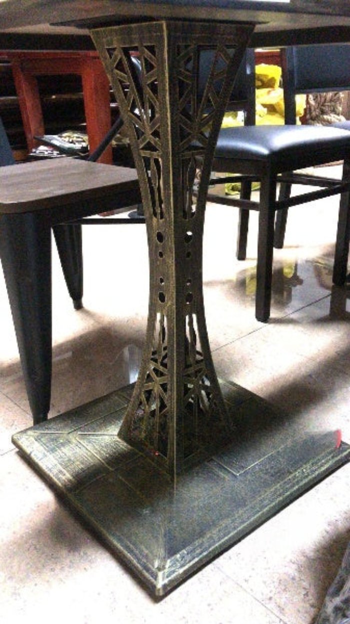 Bronze Small Waist Table Base (Double Column)