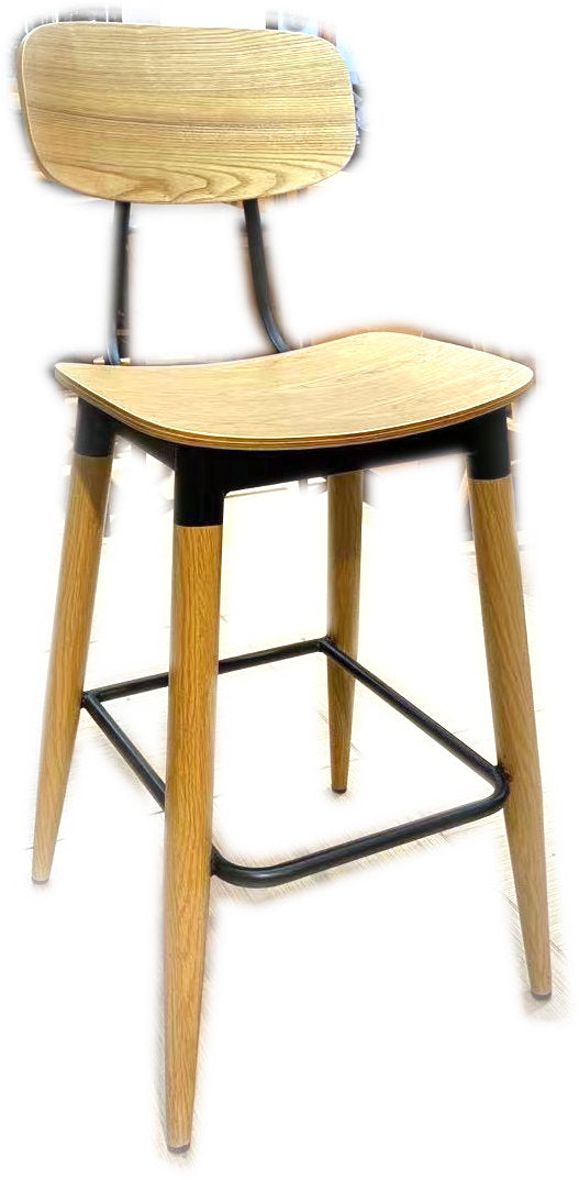 H9 Backrest Iron Chair and Bar Chair