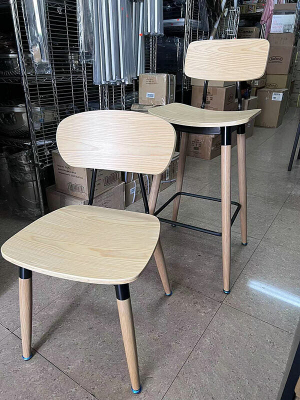 H9 Backrest Iron Chair and Bar Chair