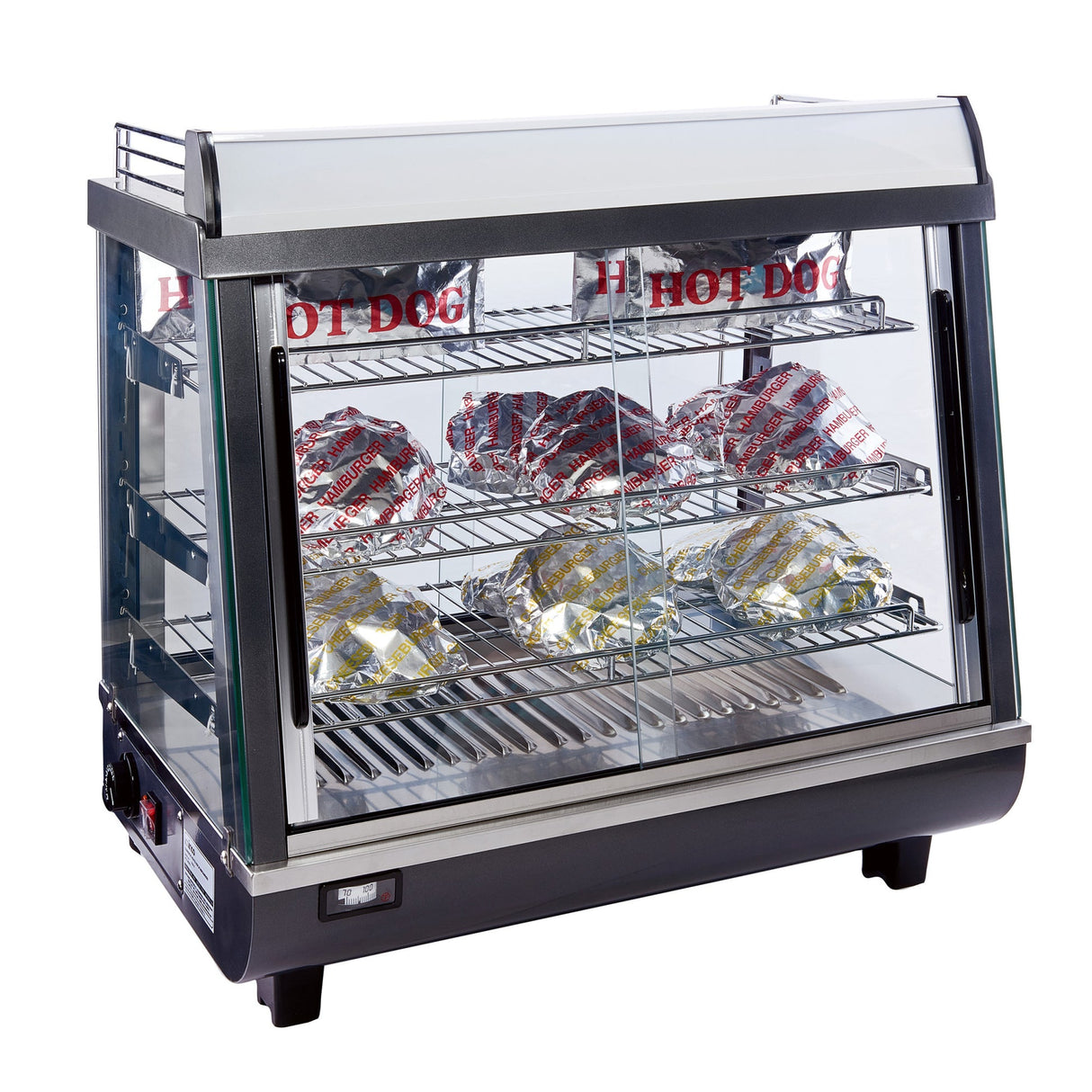 Heated Display Merchandiser, 26-1/2"L x 19"W x 26"H