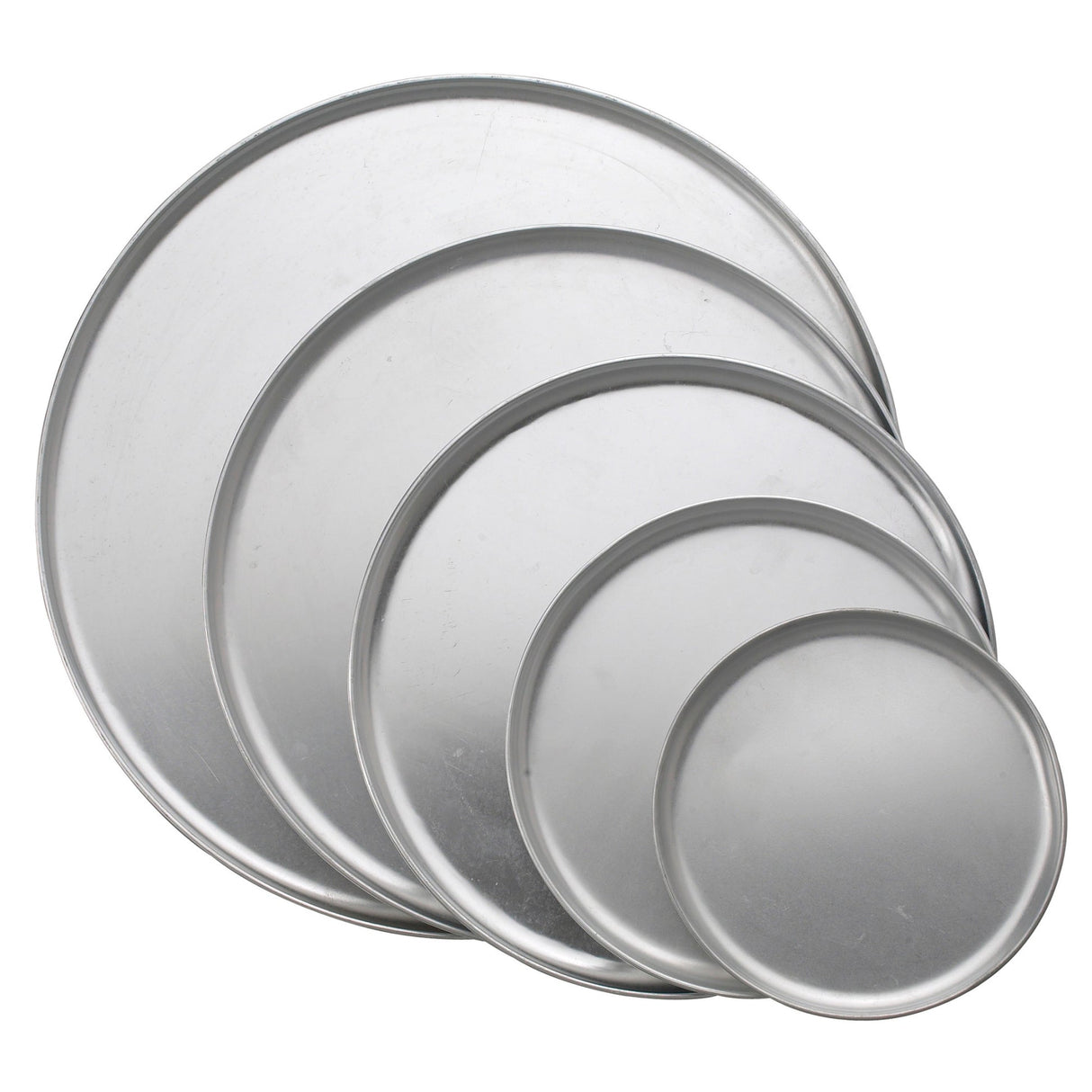 Coupe Style Pizza Pans, Aluminum