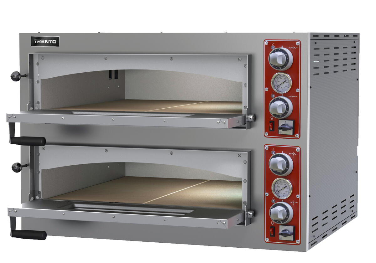 Trento Entry Max Series 39″ Double Chamber Pizza Oven – 11.2 kW, 230 V, 3 Ph
39英寸双层披萨烤箱 - 11.2千瓦/ 230V/ 3匹