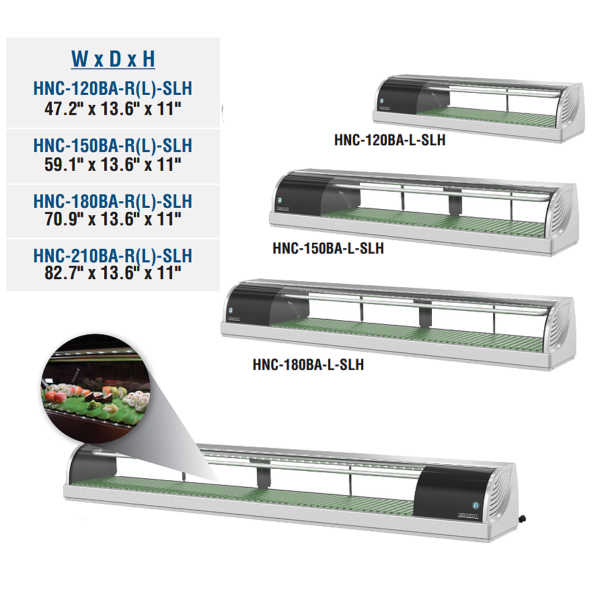 Hoshizaki Sushi Case