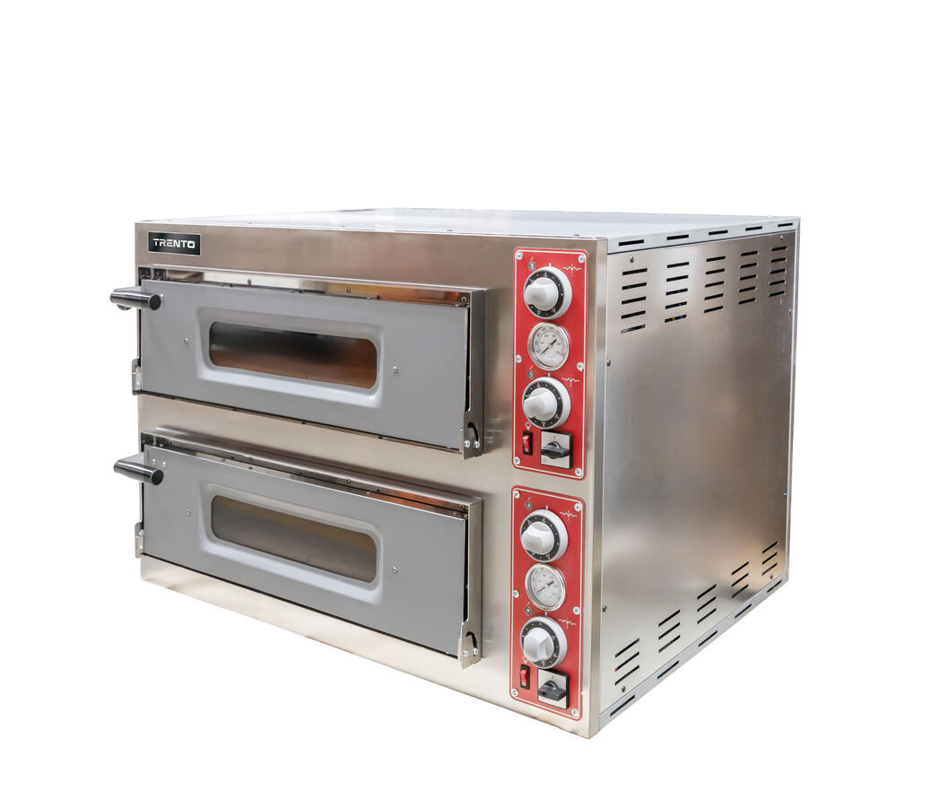 Trento Entry Max Series 39″ Double Chamber Pizza Oven– 11.2 kW, 230 V, 1 Ph
39英寸双层披萨烤箱 - 11.2千瓦/ 230V/ 1匹