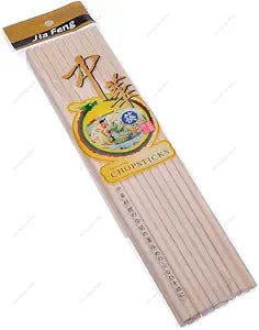 M.V. Trading IMCH11W 10 Pairs Melamine Chopsticks, Ivory