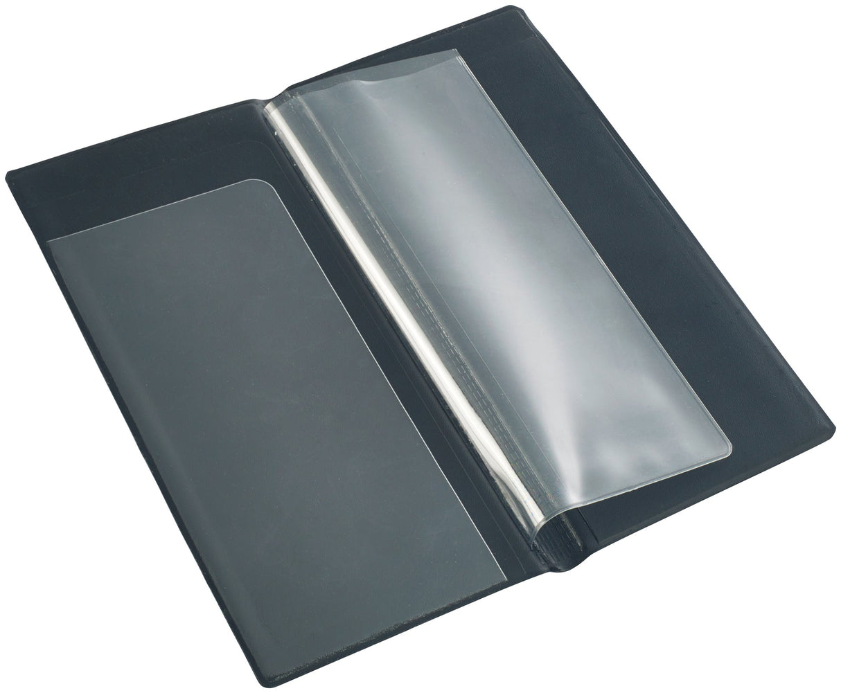 Black Server Book with Clear Sleeve