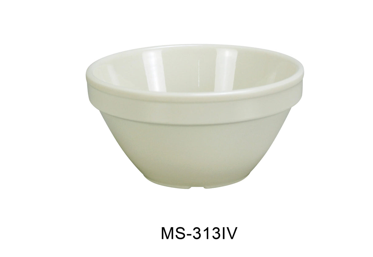 Yanco MILE STONE 4 1/4" X 2 1/4"H BOUILLON CUP - 8 OZ IVORY