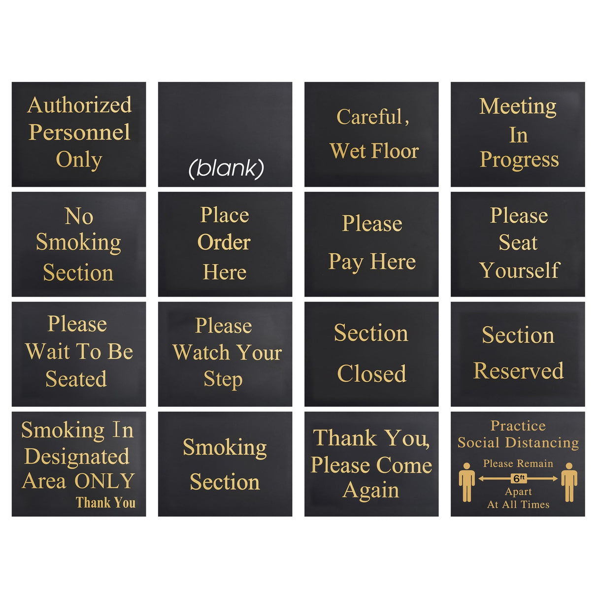 60" Hostess Sign with 16 Message Variations