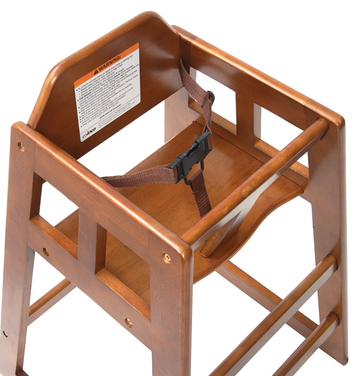Wooden High Chair, Assembled