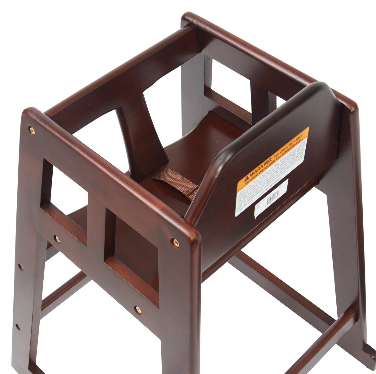 Wooden High Chair, Assembled
