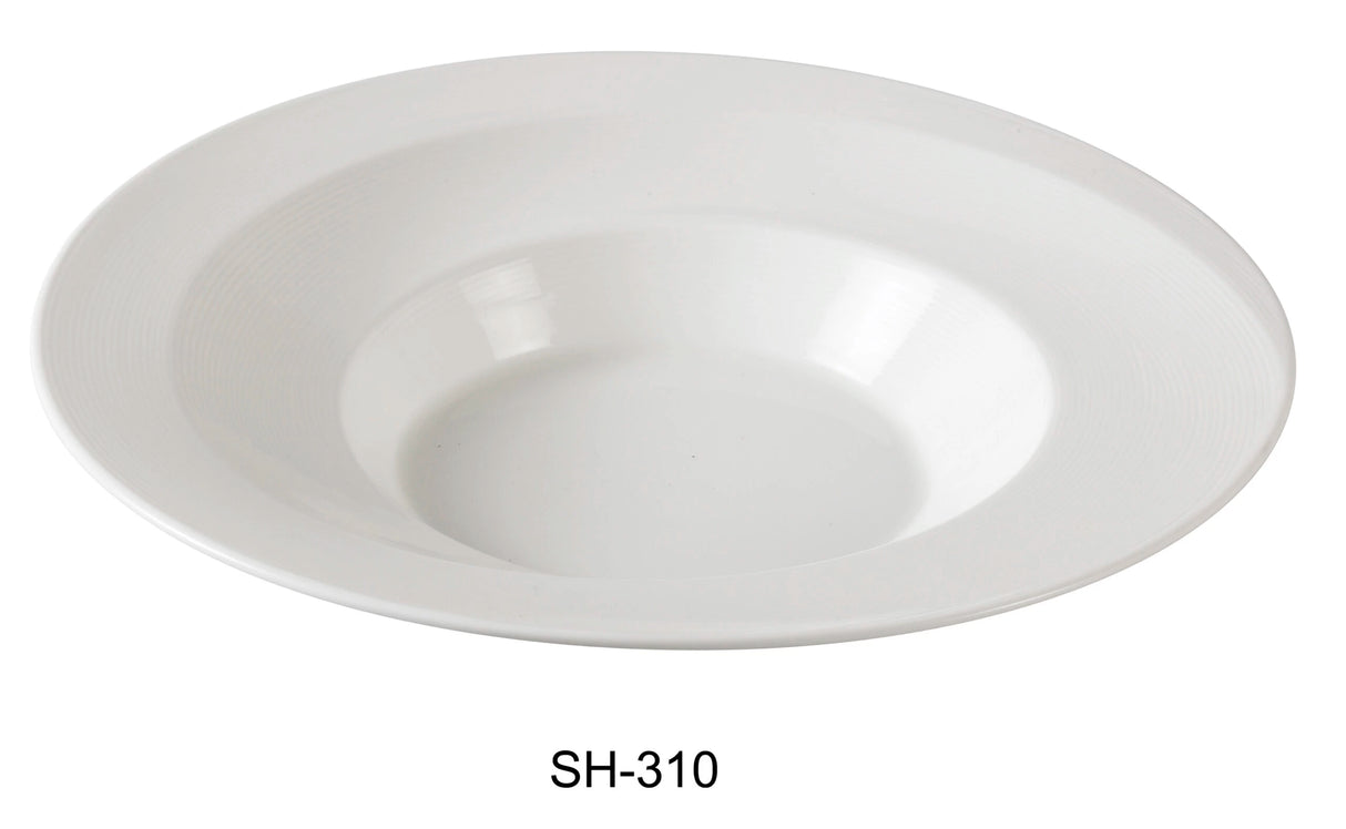 Yanco Shanghai 10 1/2" Soup Plate 16 Oz