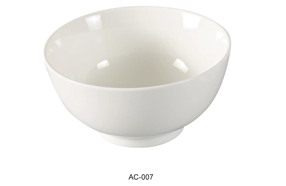 Yanco AC-007 4 1/2" RICE BOWL 8.5 OZ
