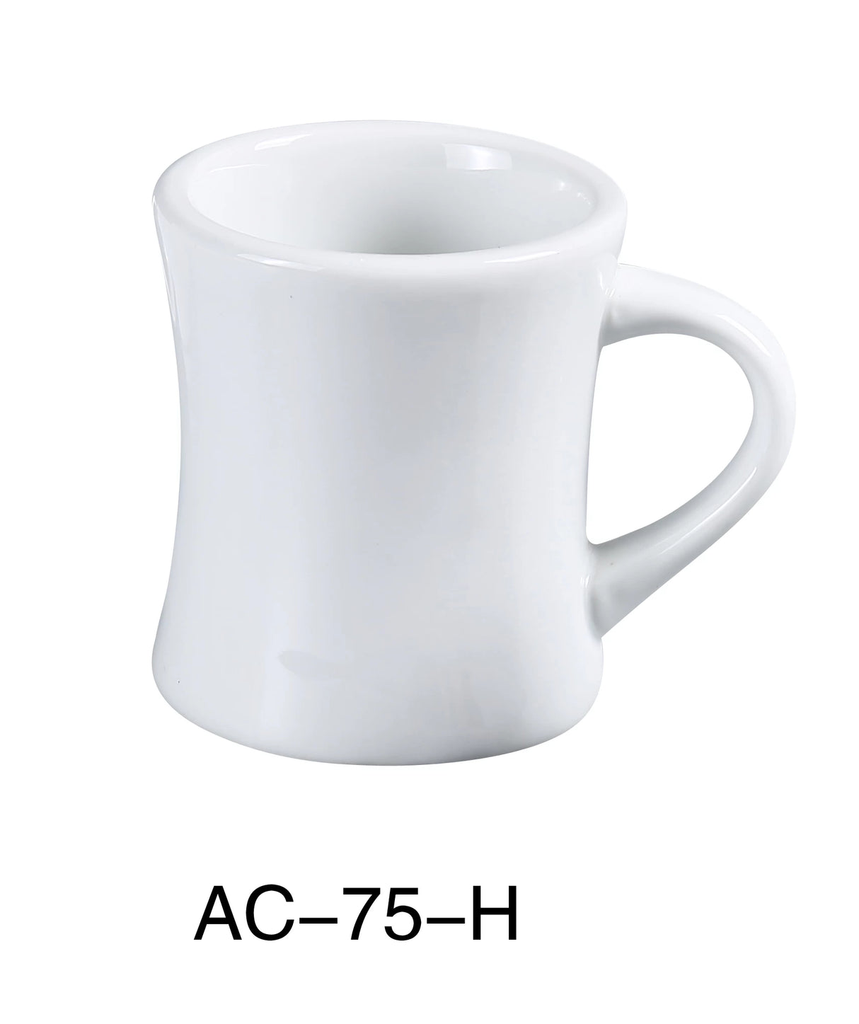 Yanco AC-75-H 3 1/4" HARTFORD MUG WHITE 8 OZ