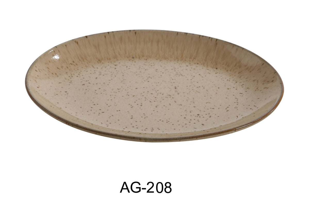 Yanco AG-208 8" X 5 1/2" COUPE PLATTER