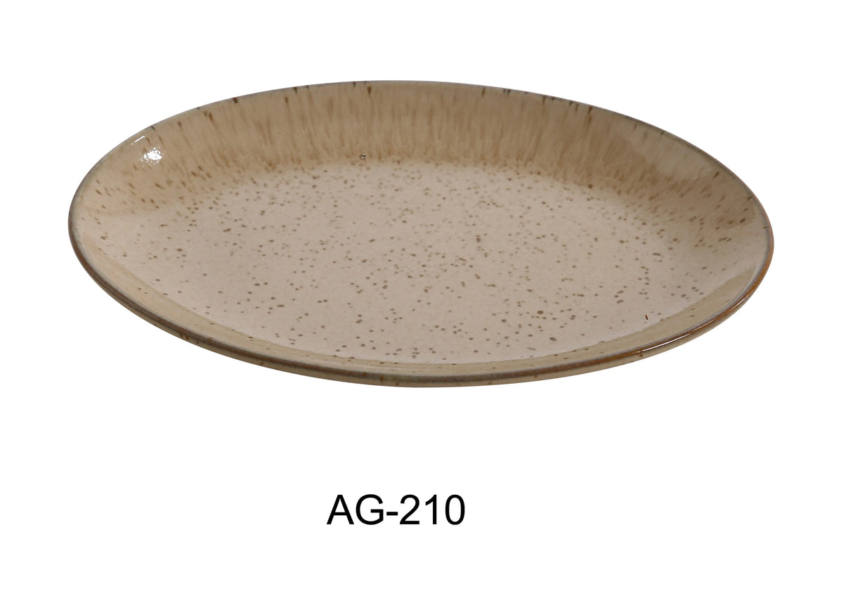 Yanco AG-210 10" X 7" COUPE PLATTER
