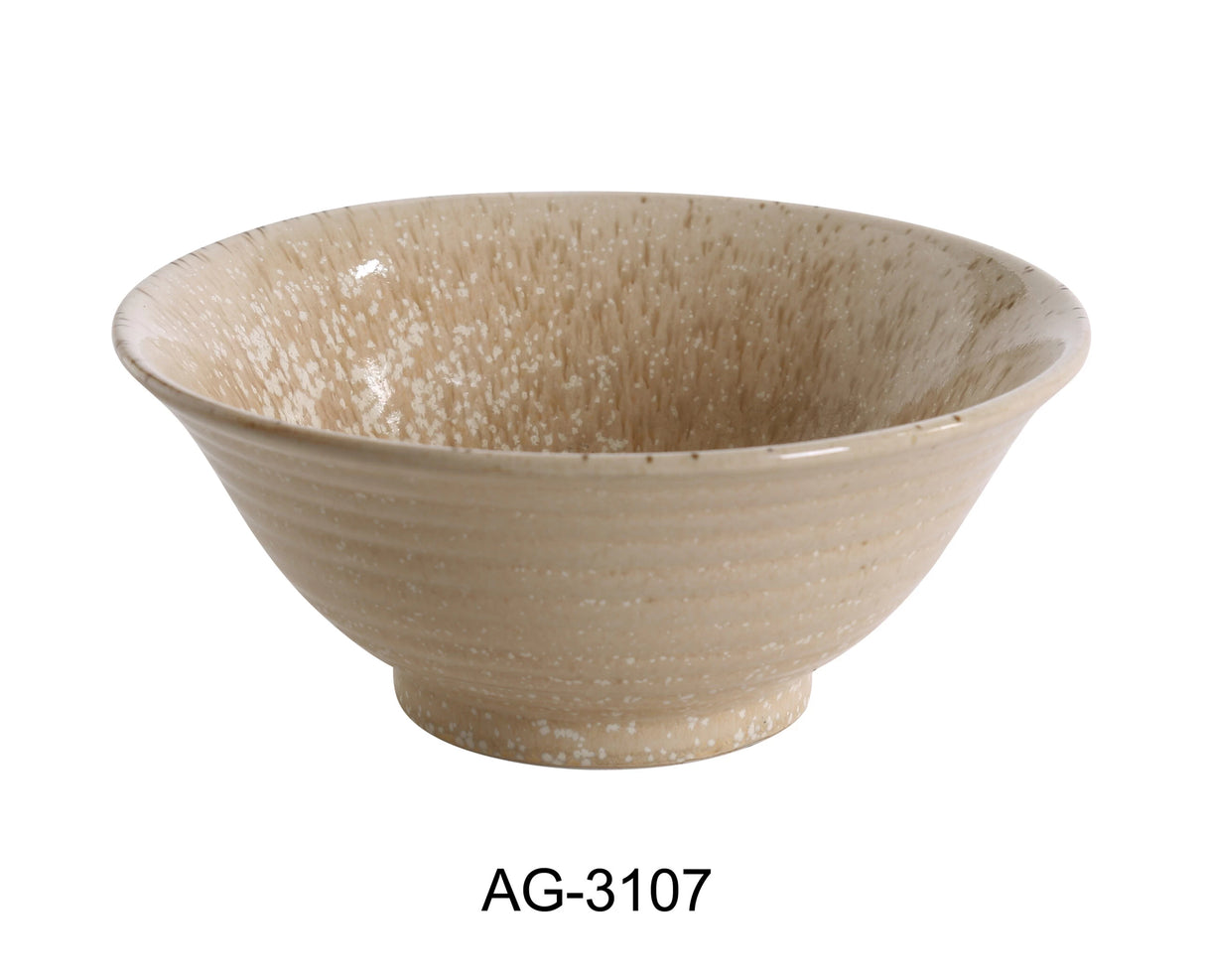 Yanco AG-3107 7 1/2" X 3 1/4" NOODLE BOWL 30 OZ
