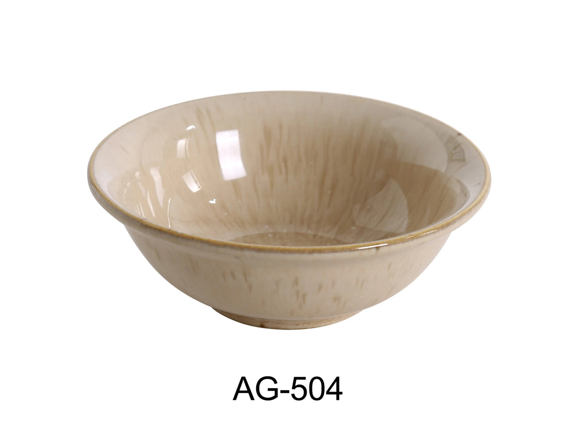 Yanco AG-504 4 3/4" X 1 3/4" RICE BOWL 8 OZ
