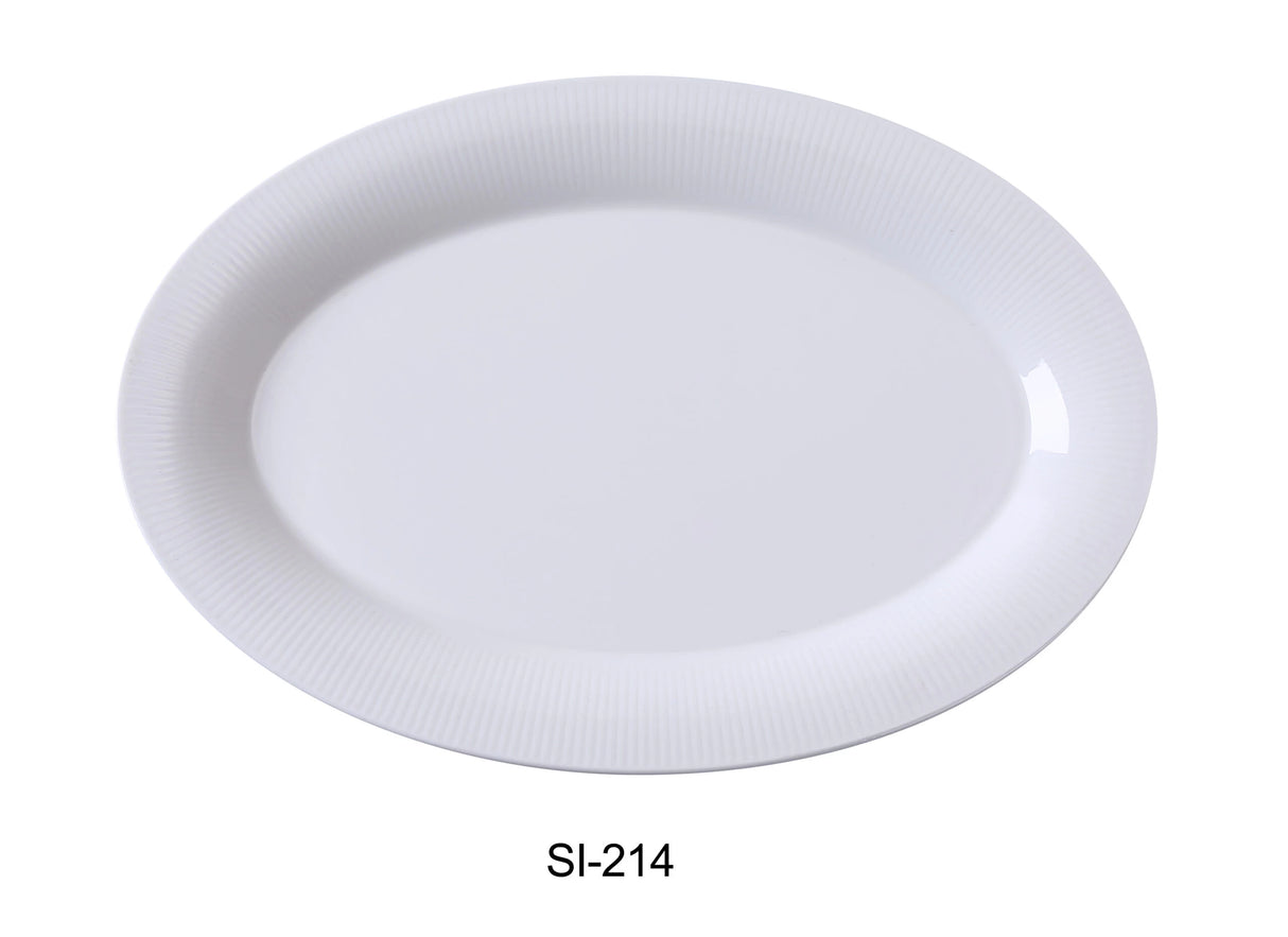 Yanco Siena 14" X 9 3/4" X 1 1/8" Platter