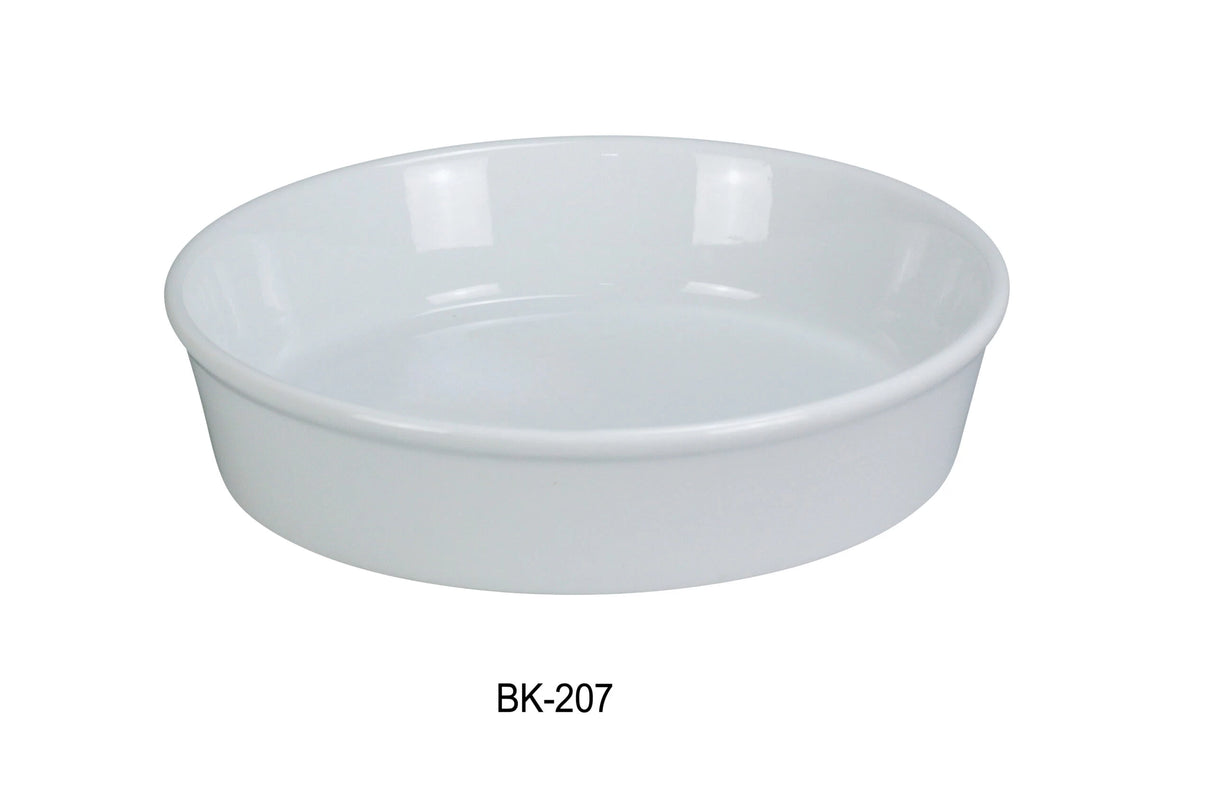 24 Pack Yanco BK-207 7" x 1 3/4" ROUND DEEP PLATE