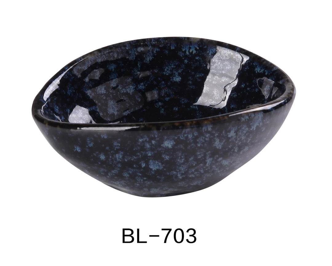 Yanco Blue Star 4" X 3 1/8"X1 5/8' Olive Bowl 2 Oz