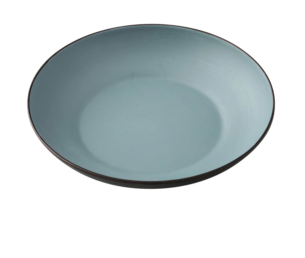 Yanco BIRMINGHAM - TEAL 9" X 1 3/4" SALAD/PASTA BOWL 30 OZ