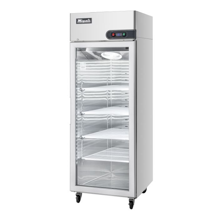 Migali C-1FG-HC 1 Door Glass Reach-In Freezer