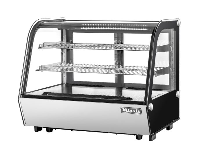 Migali C-56CTC-35 35” Wide Counter-Top Curved Glass Display Case Refrigerator