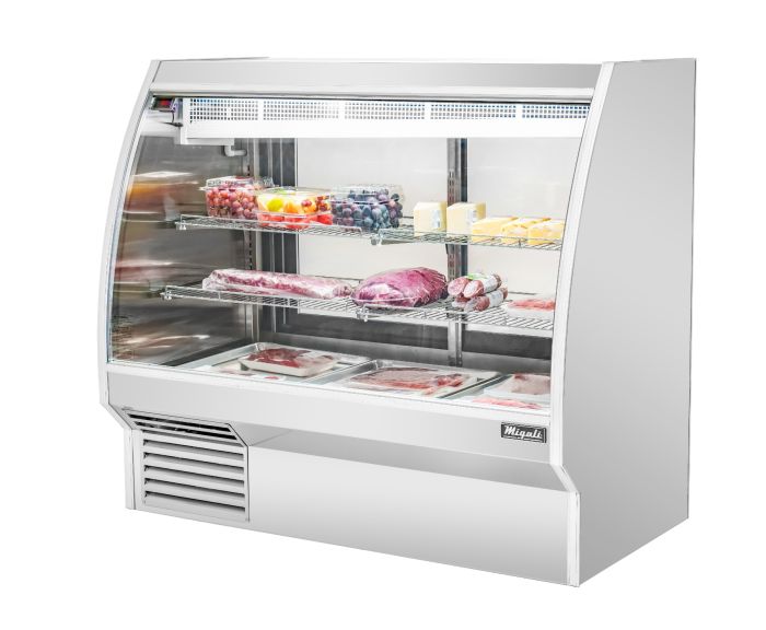 Migali C-DC-5 5 Ft Deli Display Case, Curved Glass