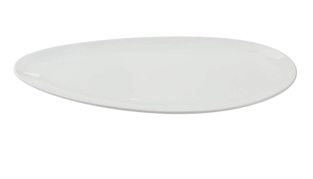 Yanco CA-514 14" X 6 1/2" X 3/4" LEAF SHAPE PLATE