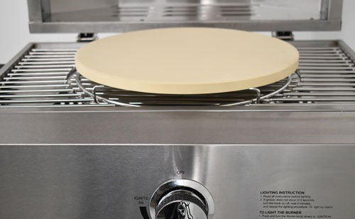 Stainless Steel Propane Pizza Oven with Foldable Legs 12,000 BTU