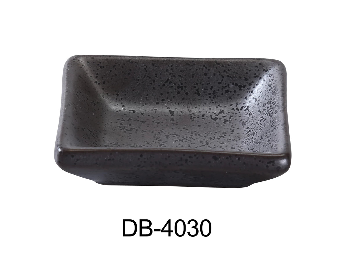 Yanco DB-4030 3" X 2 1/4" X 3/4" SAUCE DISH 2 OZ