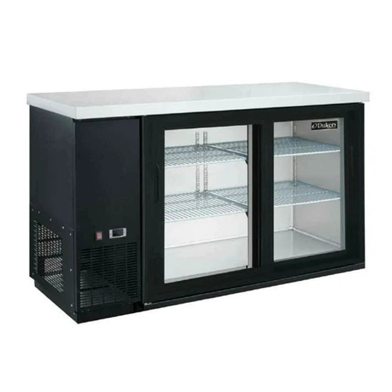 Dukers DBB60-S2 2 Door Bar and Beverage Cooler (Sliding Doors) (Free Shipping) (Add to cart for discount)