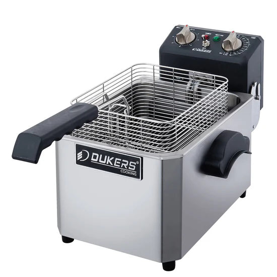 Dukers  DCF15E 15lb One Basket Electric Countertop Fryer (Free Shipping) (Add to cart for discount)
