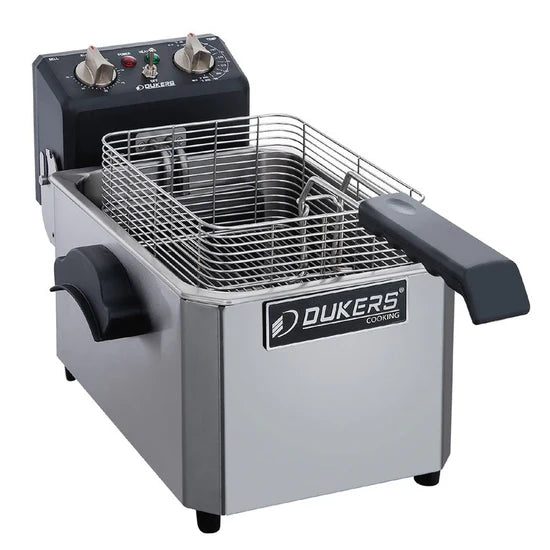 Dukers  DCF7E 7lb Single Basket Electric Countertop Fryer (Free Shipping)+(Add to cart for discount)