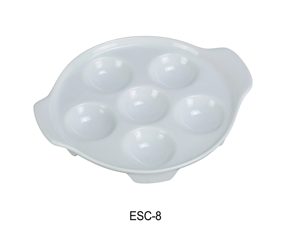 Yanco ESC-8 8 1/2" ESCARGOT DISH