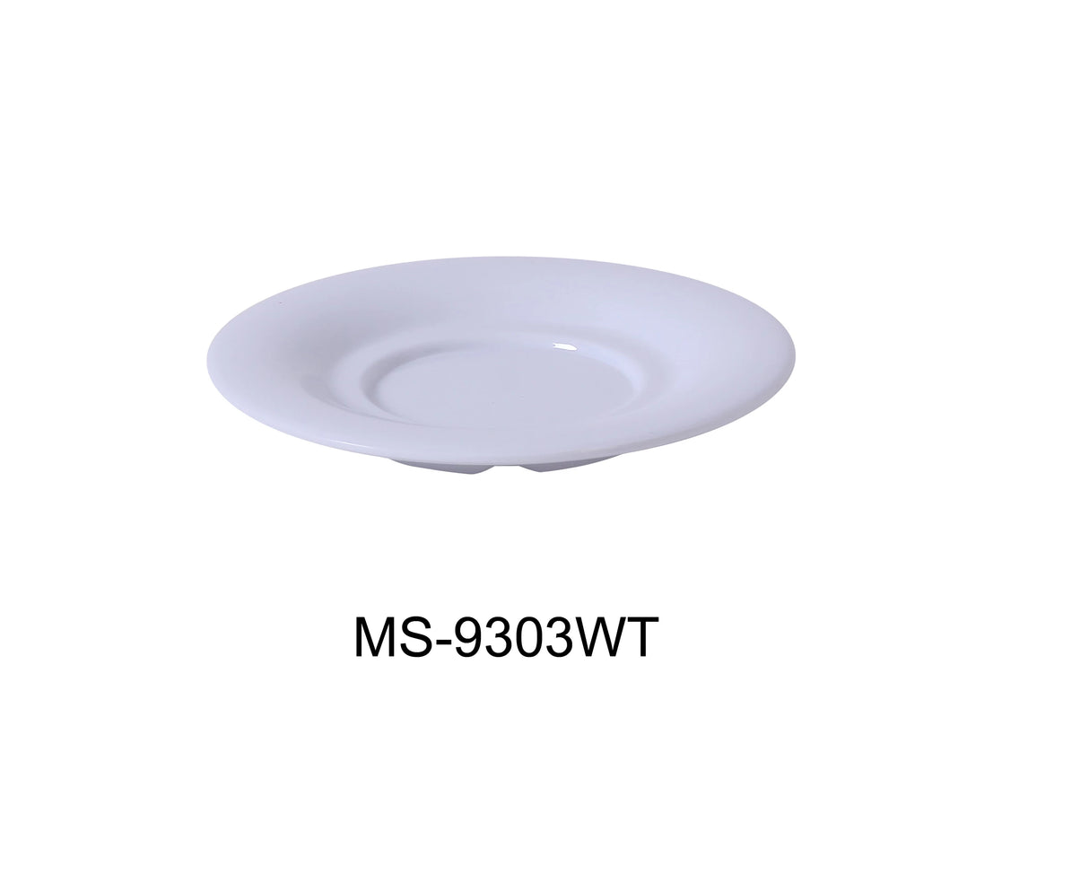 Yanco MILE STONE 5 1/2" SAUCER FOR 303/313/5044/9018 WHITE