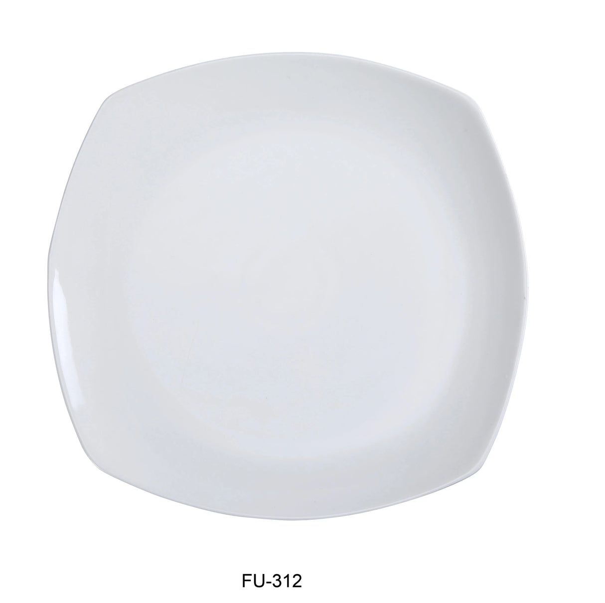 12 Pack Yanco FU-312 12" SQUARE FLAT PLATE