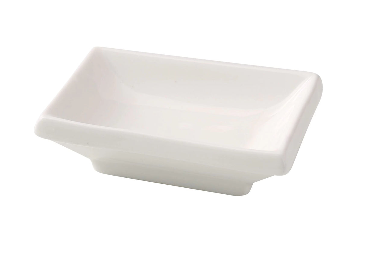 Yanco FU-4046 3 3/4" X 2 1/2" X 1" SAUCE DISH 1.5 OZ