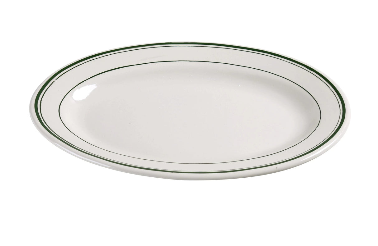 24 Pack Yanco GB-12 10 3/8" X 7 1/2" PLATTER