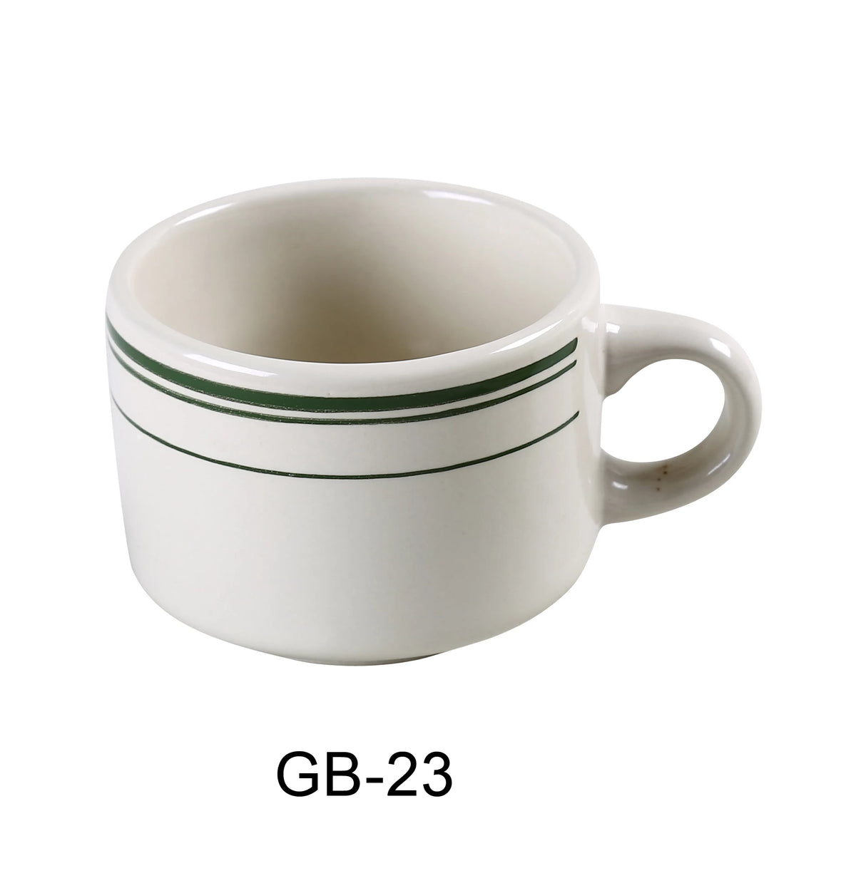 Yanco GB-23 3" X 2 1/2"H STACKABLE CUP 7 OZ