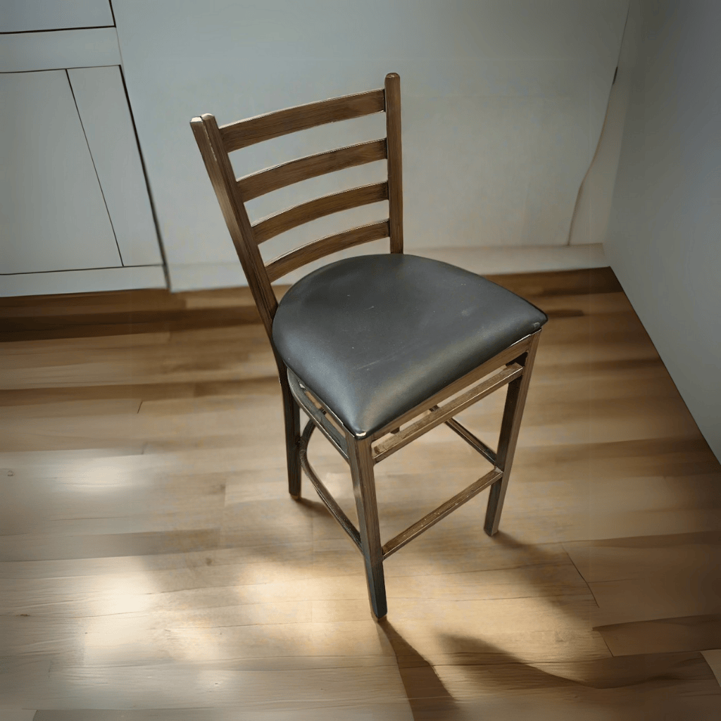 H4-B Crossbar Backrest Bar Stool Chair