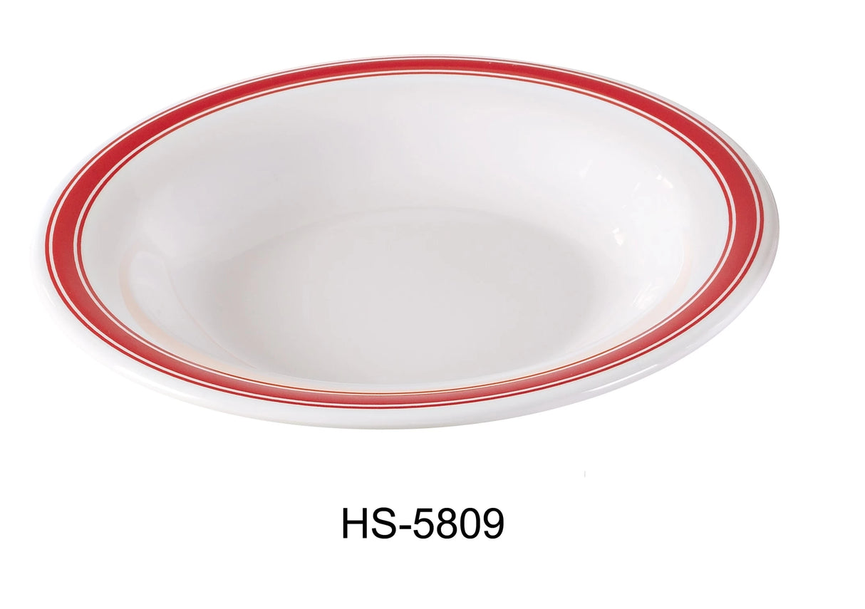 Yanco HOUSTON 9 1/4" X 2 3/4"H PASTA BOWL - 13 OZ