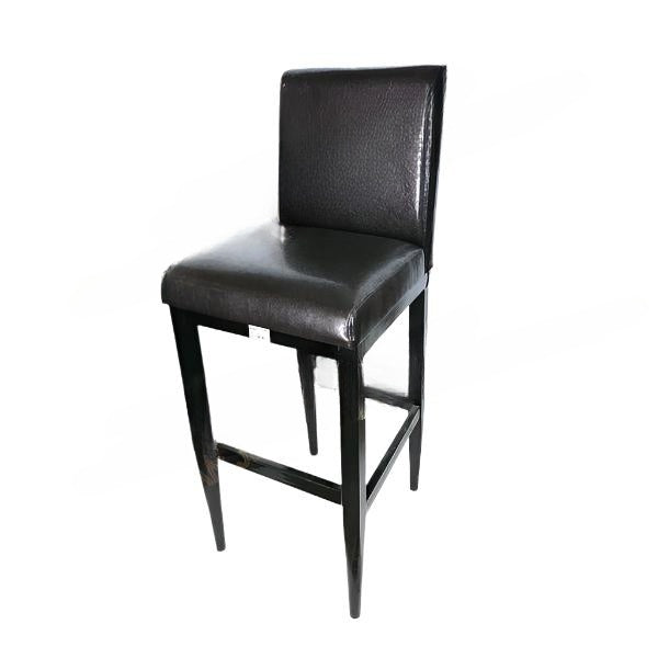 101-B Brown Upholstered Bar Chair