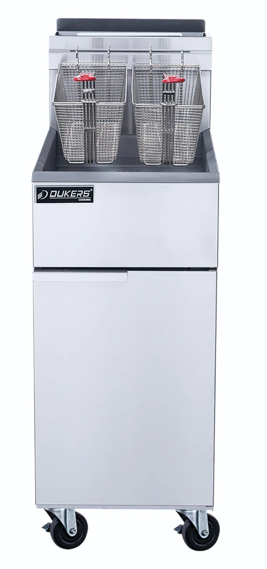 Dukers  DCF3-LPG Liquid Propane Gas Fryer with 3 Tube Burners (Free Shipping)+(Add to cart for discount)