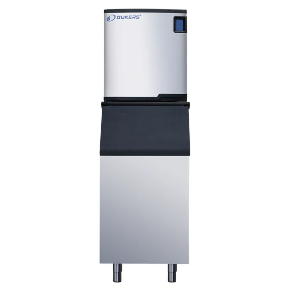 DIM500A Commercial Ice Machine with 352 lb Storage Bin – 496 lb Daily Production