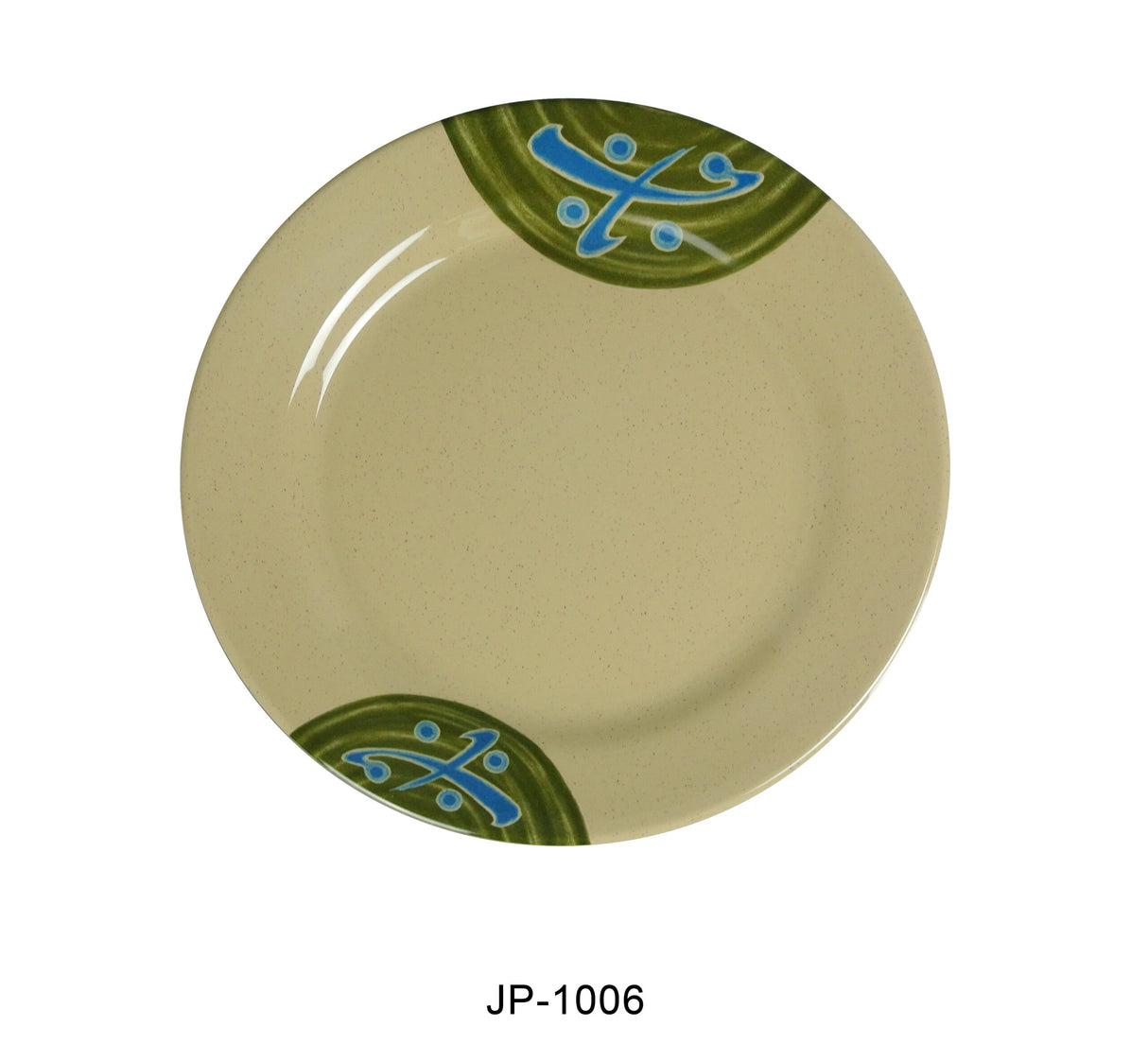 48 Pack Yanco JAPANESE 6" ROUND PLATE