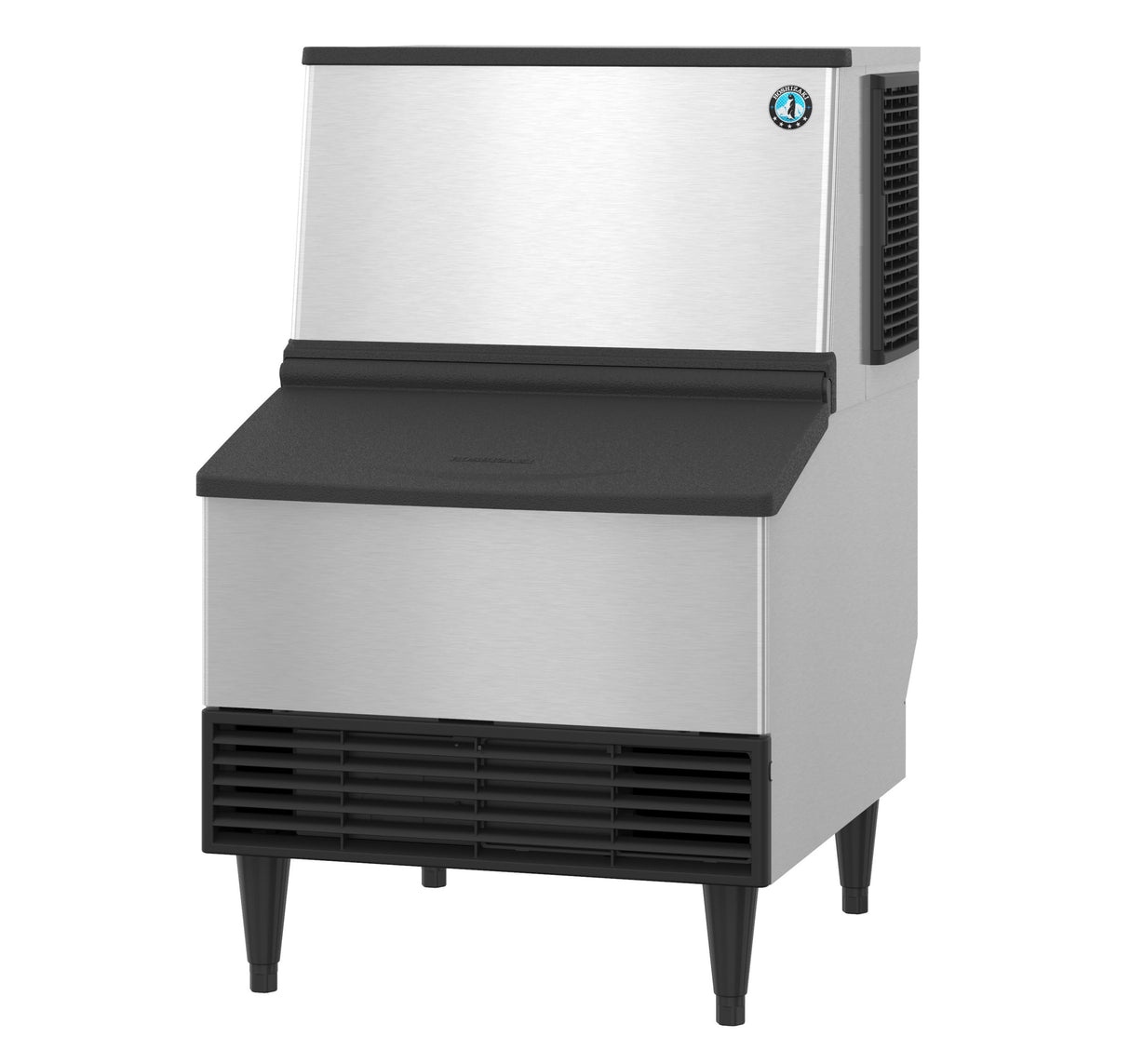 Hoshizaki KM-231 BAJ, Crescent Cuber Icemaker, Air-cooled, Built in Storage Bin