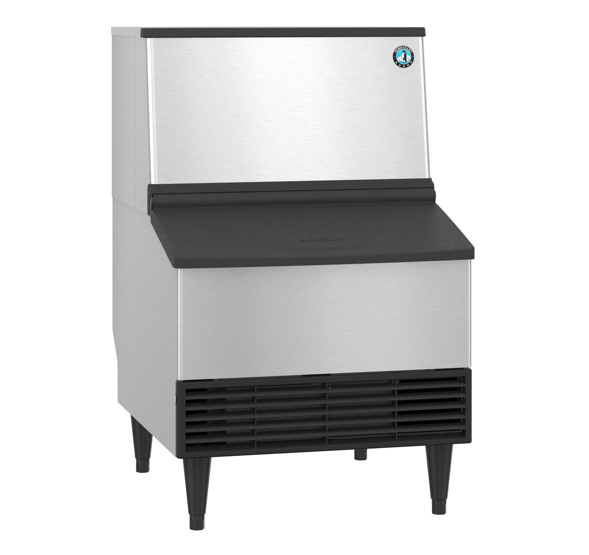 Hoshizaki KM-231 BAJ, Crescent Cuber Icemaker, Air-cooled, Built in Storage Bin